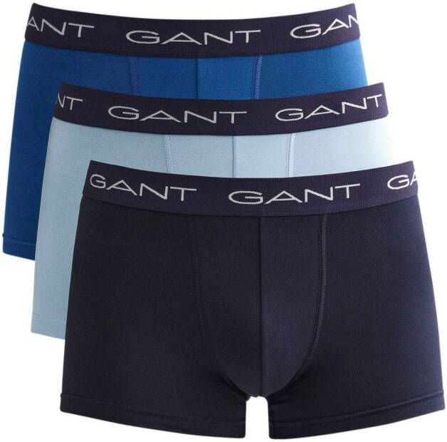 Gant Boxershort TRUNK 3-PACK (3 stuks Set van 3)
