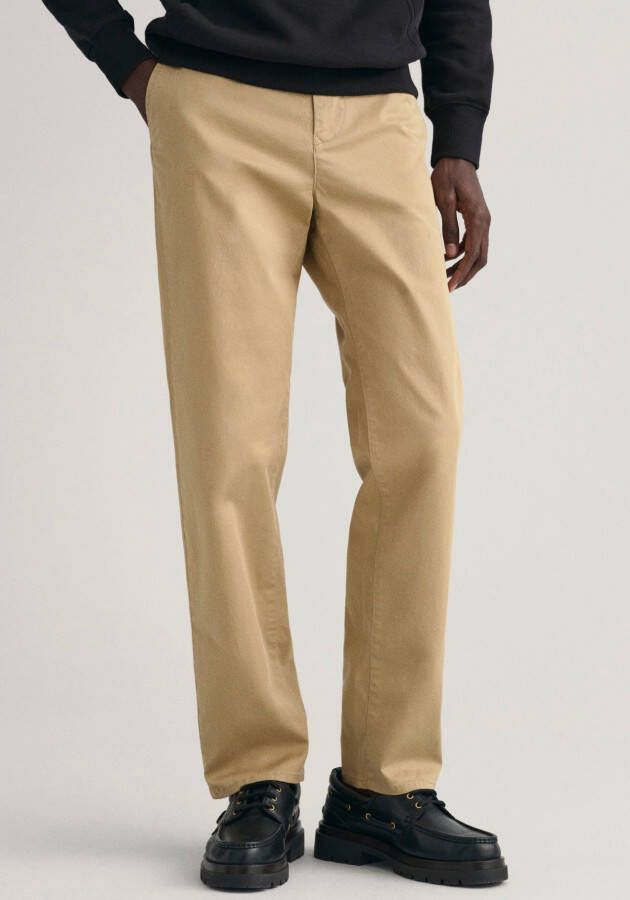 Gant Chino REGULAR TWILL CHINOS Regumit gevoerde zijzakken - Foto 1