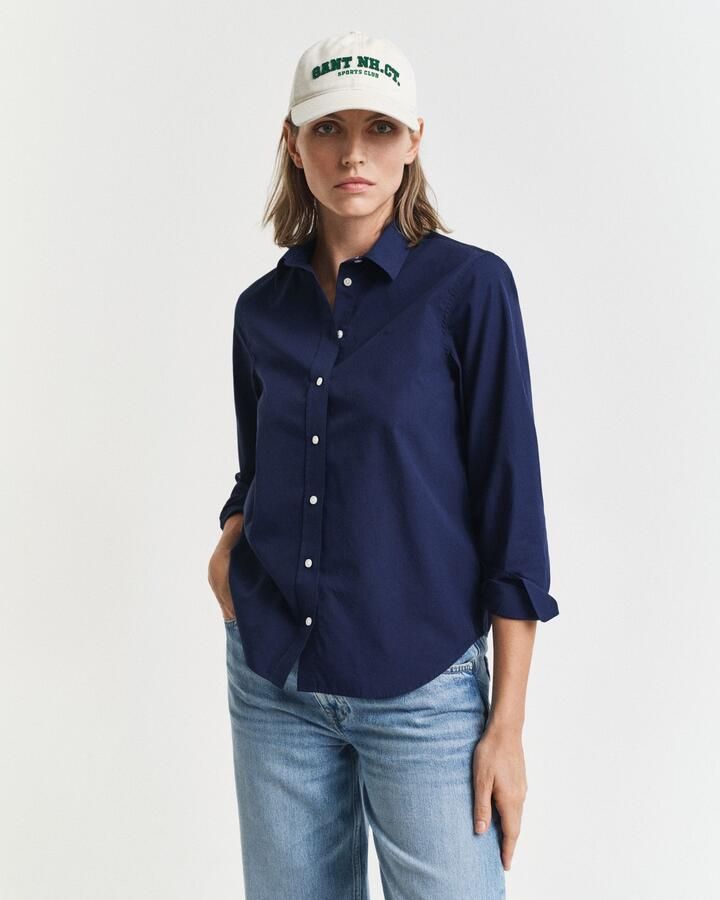 Gant Blouse met lange mouwen REG POPLIN SHIRT - Foto 5