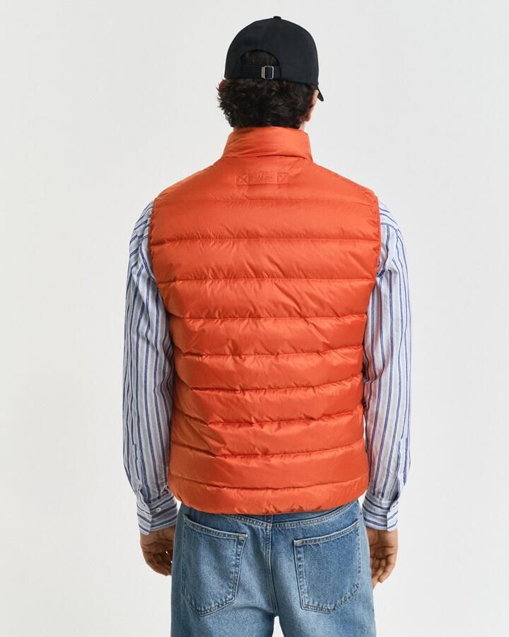 Gant Bodywarmer LIGHT DOWN VEST Opstaande kraag licht 2-weg ritssluiting - Foto 2