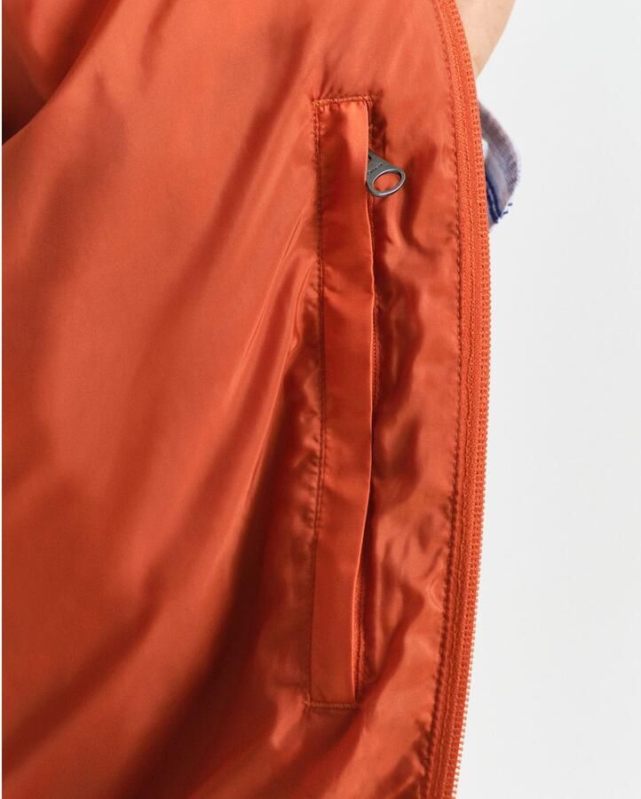 Gant Bodywarmer LIGHT DOWN VEST Opstaande kraag licht 2-weg ritssluiting