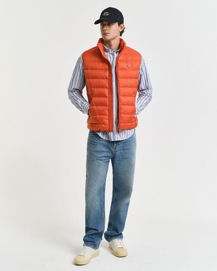 Gant Bodywarmer LIGHT DOWN VEST Opstaande kraag licht 2-weg ritssluiting - Foto 3