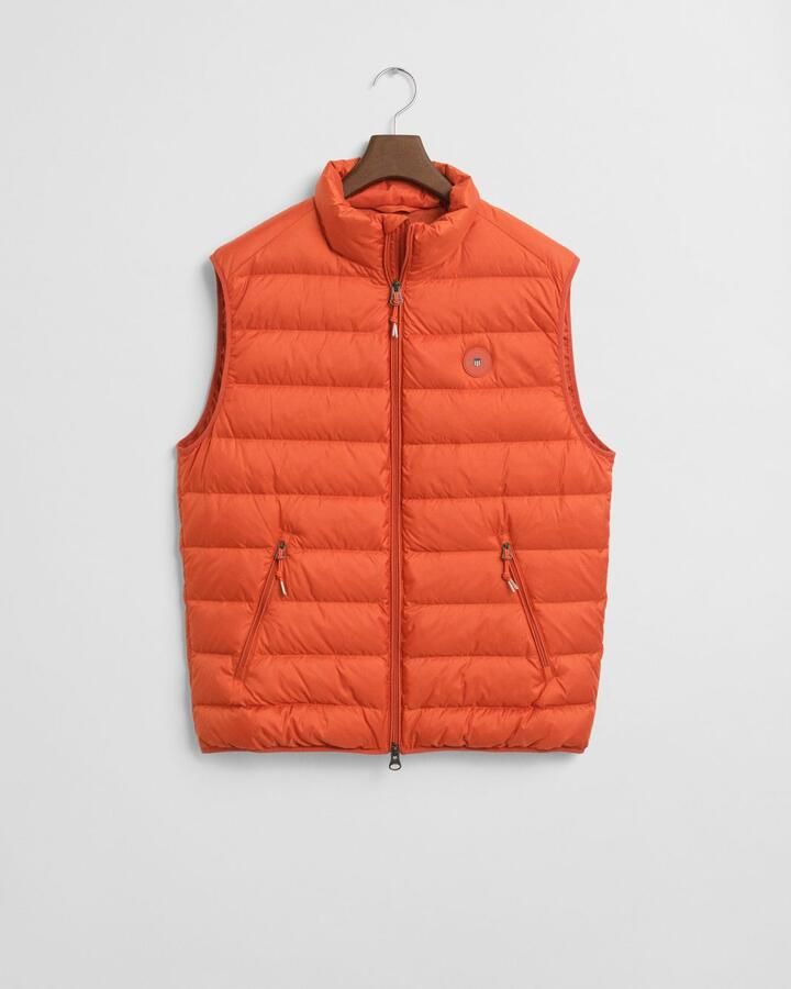 Gant Bodywarmer LIGHT DOWN VEST Opstaande kraag licht 2-weg ritssluiting - Foto 4