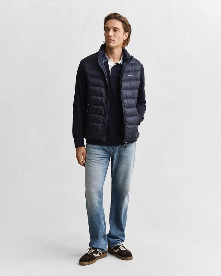 Gant Bodywarmer LIGHT DOWN VEST Opstaande kraag licht 2-weg ritssluiting - Foto 9