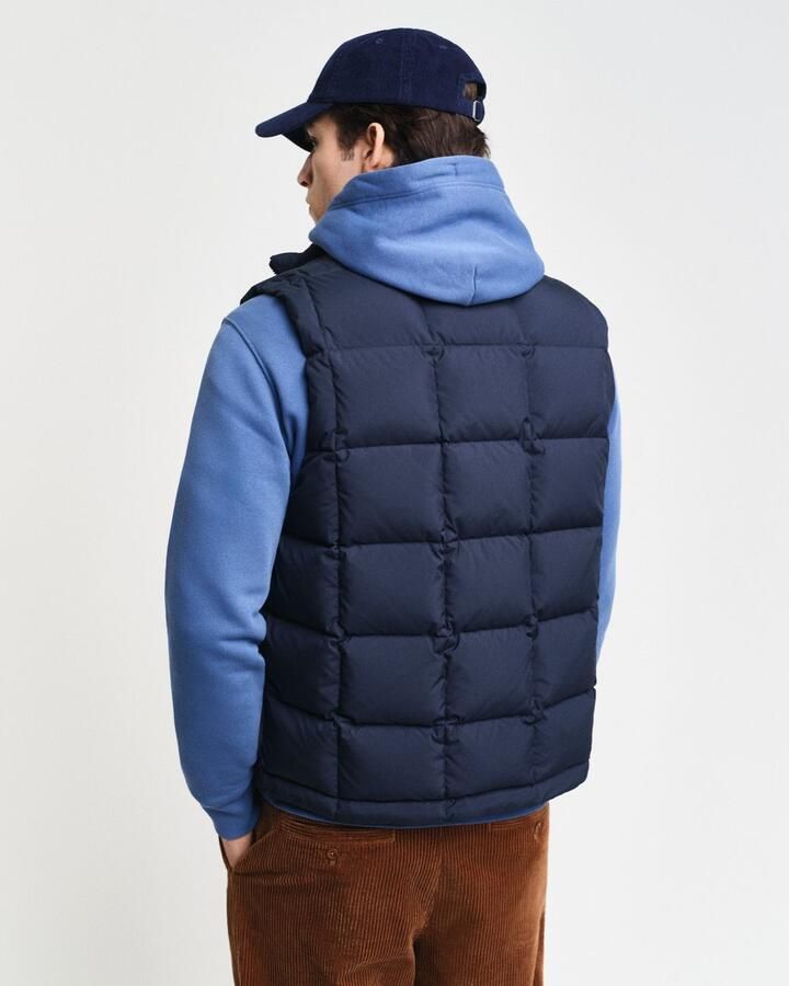 Gant Bodywarmer MID DOWN VEST met modieuze stiksels - Foto 3