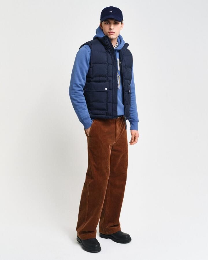 Gant Bodywarmer MID DOWN VEST met modieuze stiksels - Foto 4