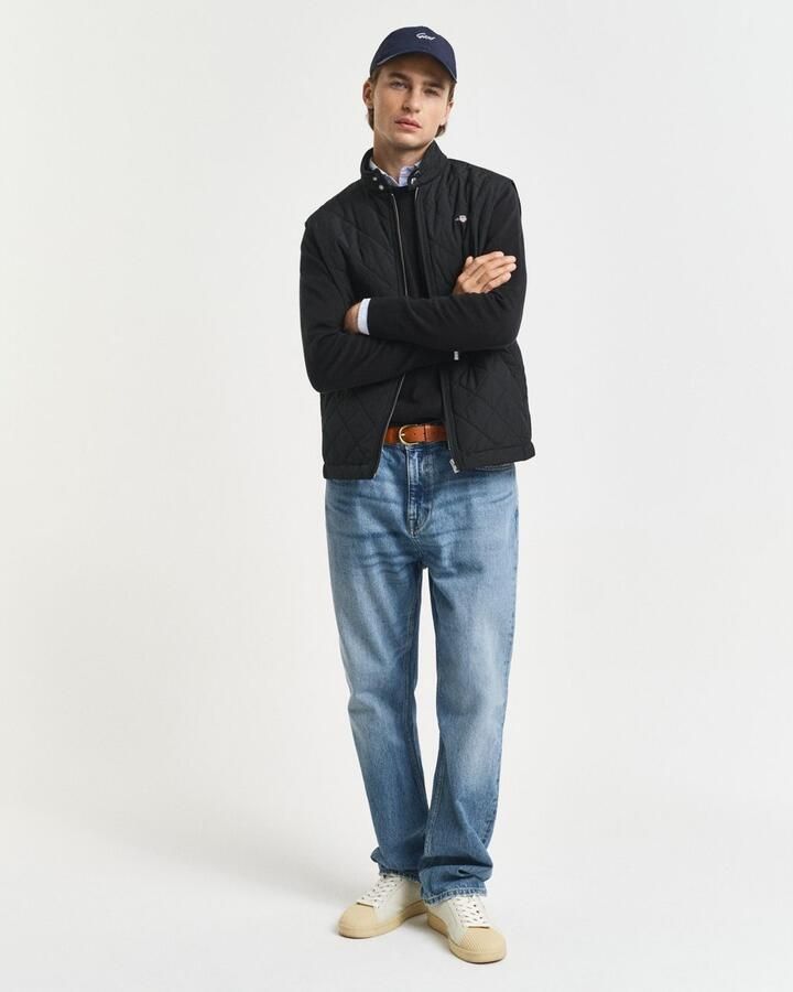 Gant Bodywarmer QUILTED WINDCHEATER VEST met wattering van gerecycled polyester - Foto 4