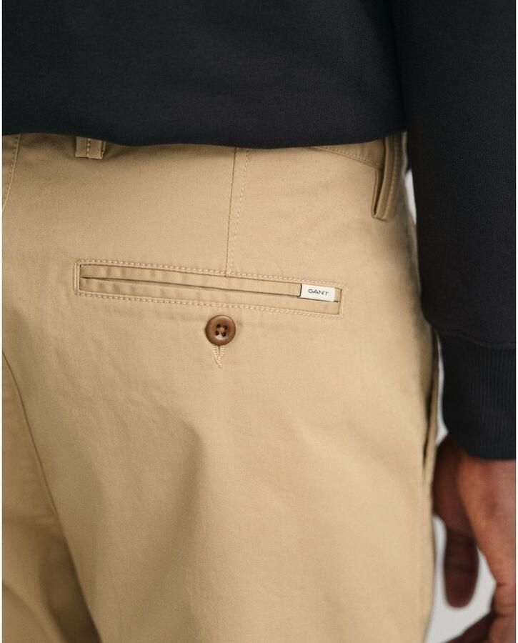 Gant Chino REGULAR TWILL CHINOS Regumit gevoerde zijzakken - Foto 5