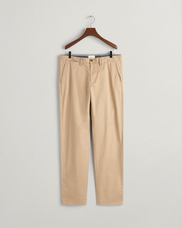 Gant Chino REGULAR TWILL CHINOS Regumit gevoerde zijzakken
