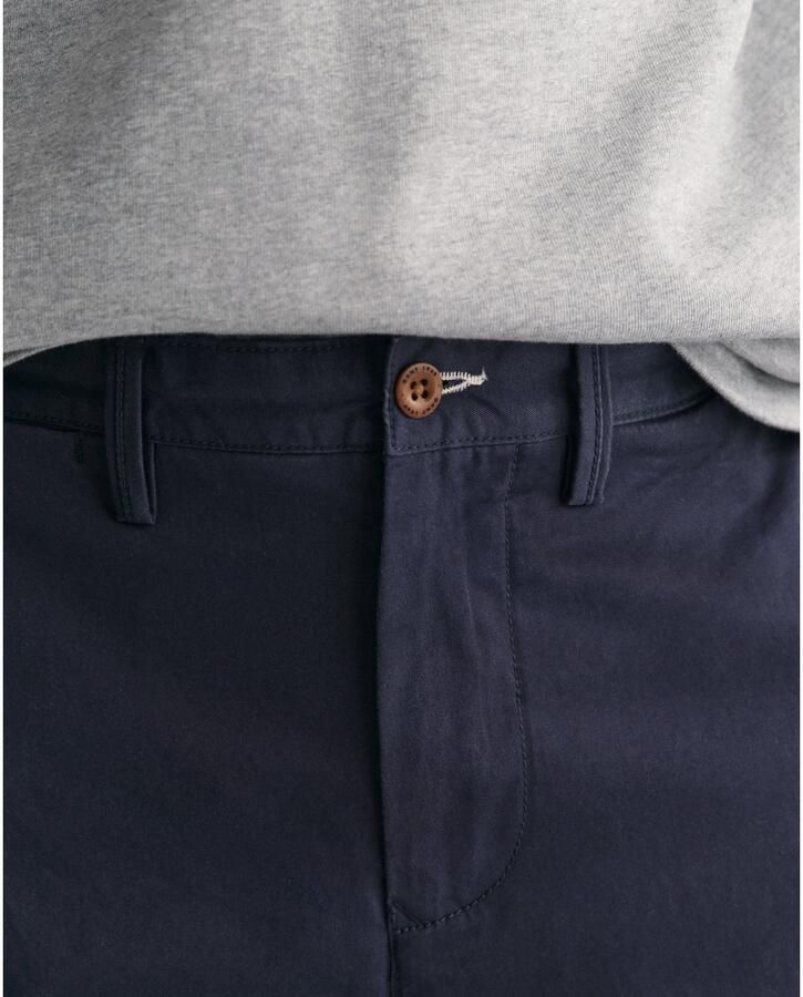 Gant Chino REGULAR TWILL CHINOS Regumit gevoerde zijzakken