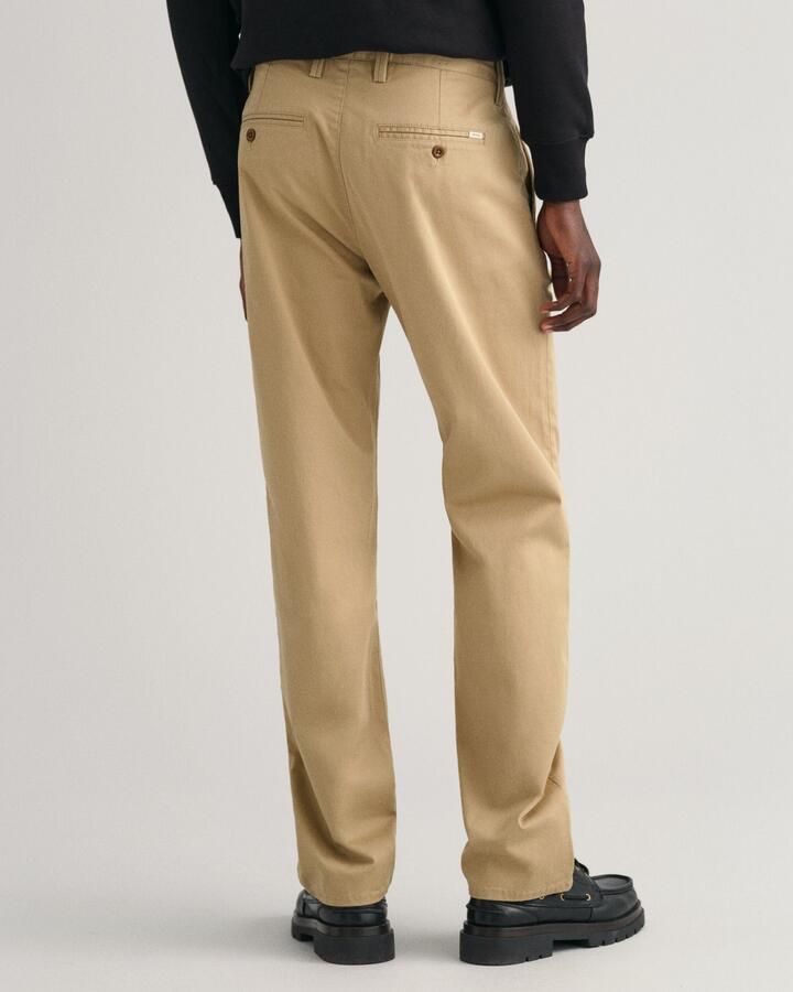 Gant Chino REGULAR TWILL CHINOS Regumit gevoerde zijzakken - Foto 2