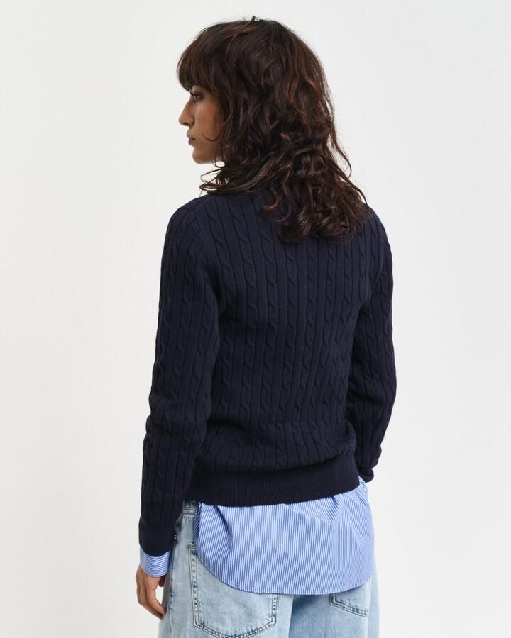 Gant Coltrui STRETCH COTTON CABLE TURTLENECK - Foto 8