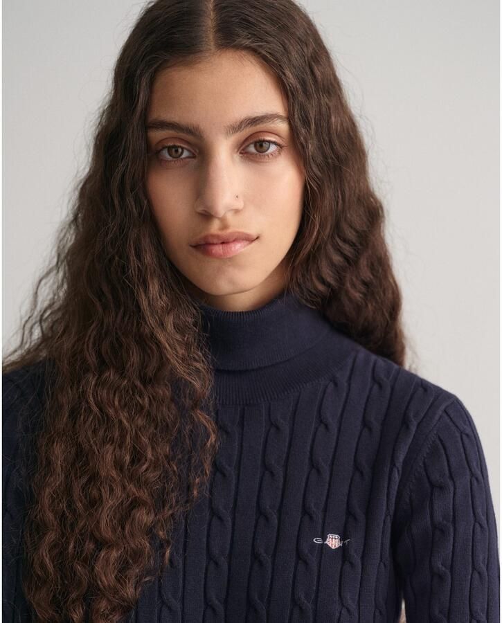 Gant Coltrui STRETCH COTTON CABLE TURTLENECK