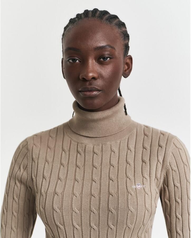 Gant Coltrui STRETCH COTTON CABLE TURTLENECK