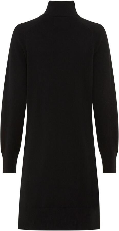 Gant Gebreide jurk SUPERFINE LAMBSWOOL KNIT Winterjurk relaxed fit rolkraag van puur wol - Foto 4