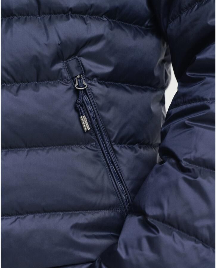 Gant Gewatteerde jas LIGHT DOWN JACKET 2-weg-ritssluiting tussenjas regular fit