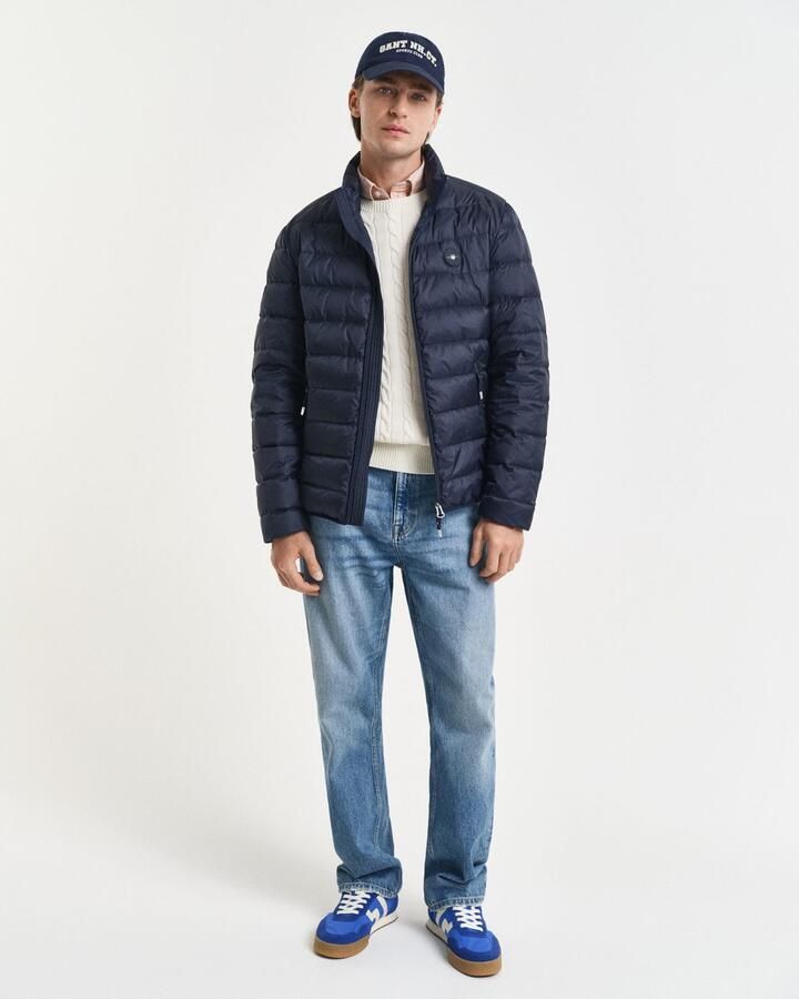 Gant Gewatteerde jas LIGHT DOWN JACKET 2-weg-ritssluiting tussenjas regular fit - Foto 4