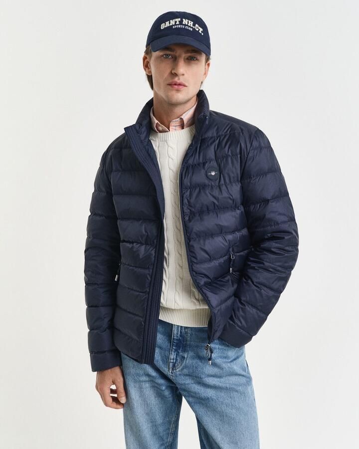 Gant Gewatteerde jas LIGHT DOWN JACKET 2-weg-ritssluiting tussenjas regular fit - Foto 10