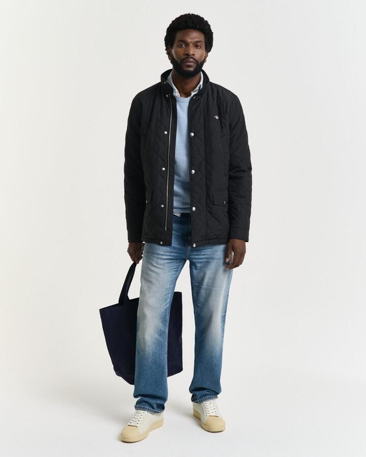 Gant Gewatteerde jas met opstaande kraag - Foto 5