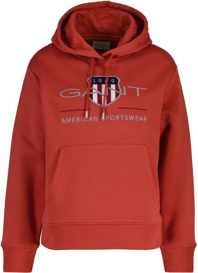 Gant Hoodie ARCHIVE SHIELD HOODIE Met een capuchon voorzien van rijgkoord - Foto 2