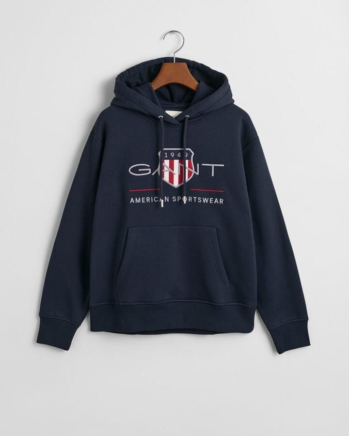 Gant Hoodie ARCHIVE SHIELD HOODIE Met een capuchon voorzien van rijgkoord - Foto 4