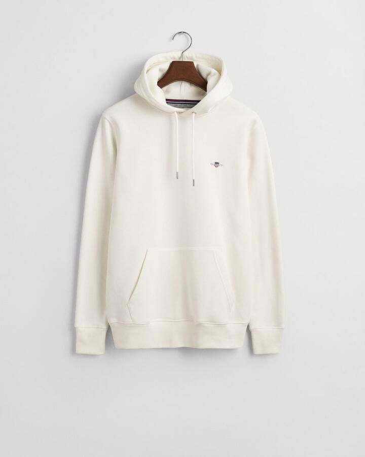 Gant Hoodie REG SHIELD HOODIE met logoborduursel op borsthoogte - Foto 5