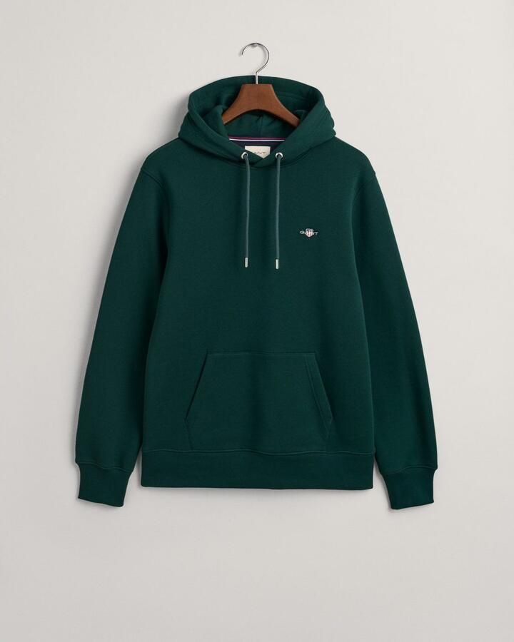 Gant Hoodie REG SHIELD HOODIE met logoborduursel op borsthoogte - Foto 6