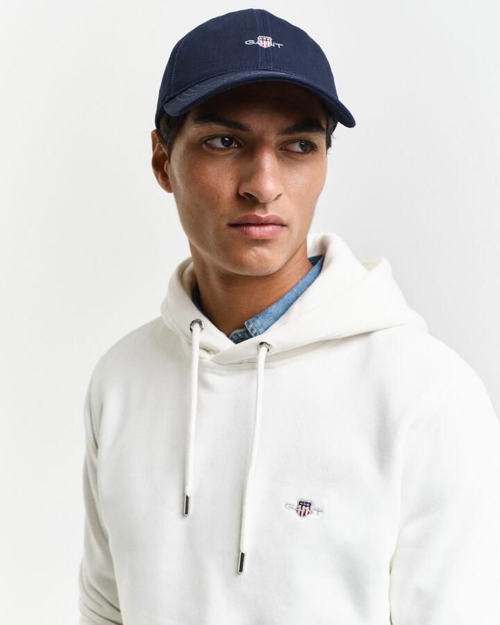 Gant Hoodie REG SHIELD HOODIE met logoborduursel op borsthoogte - Foto 9
