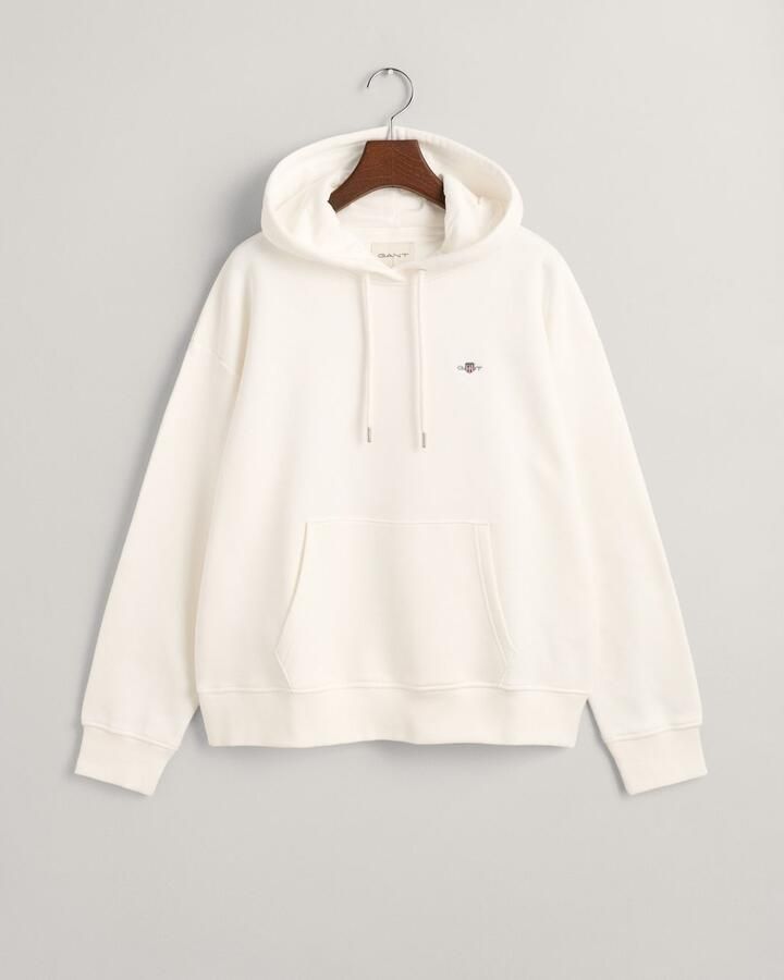 Gant Hoodie SHIELD HOODIE Grafische -borduursel op de borst - Foto 7