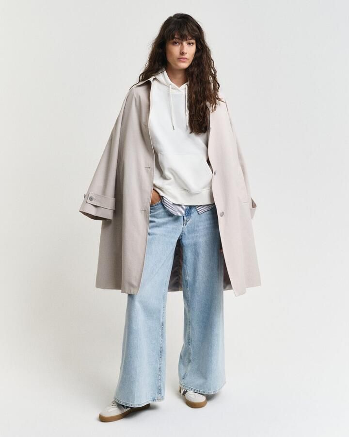 Gant Hoodie SHIELD HOODIE Grafische -borduursel op de borst - Foto 8