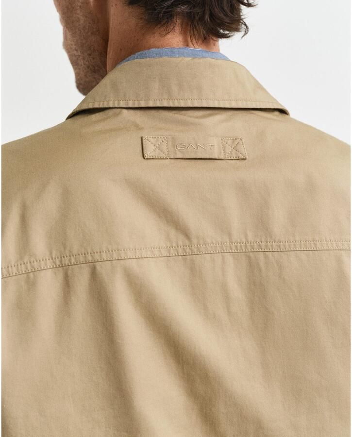 Gant Trainingsjack Jas Windcheater Camel