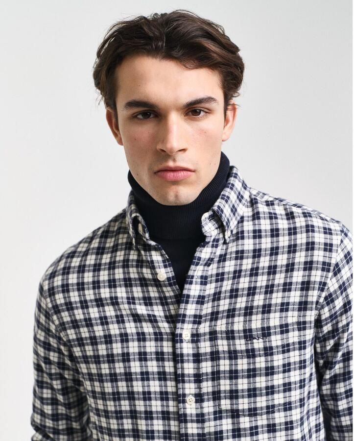 Gant Overhemd met lange mouwen REG FLANNEL CHECK SHIRT