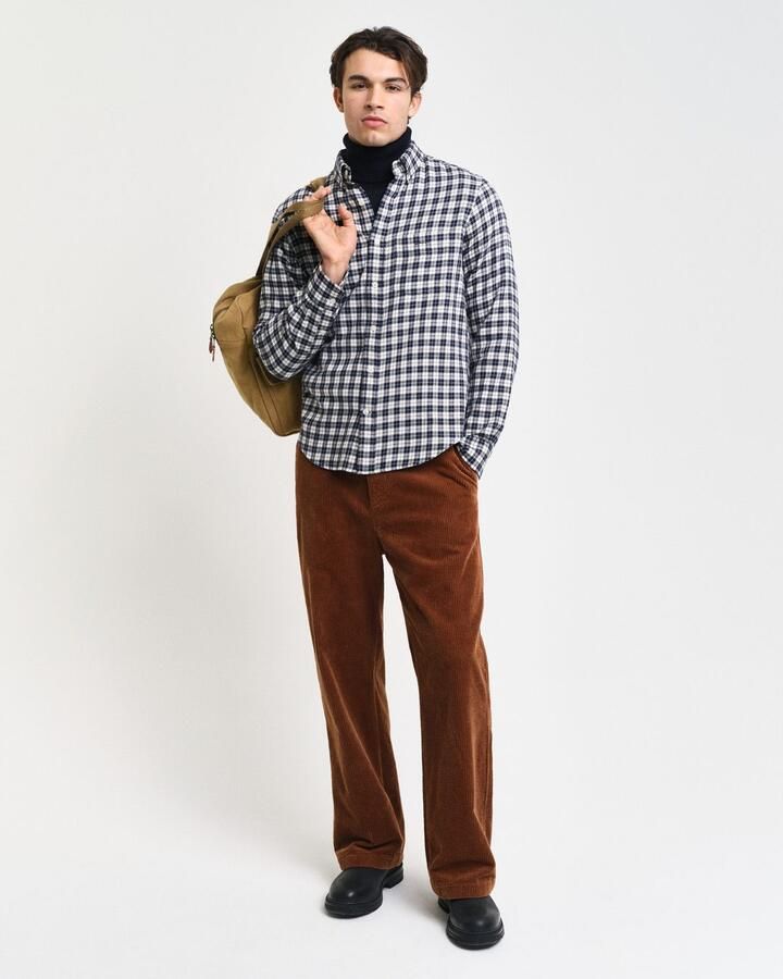 Gant Overhemd met lange mouwen REG FLANNEL CHECK SHIRT - Foto 3