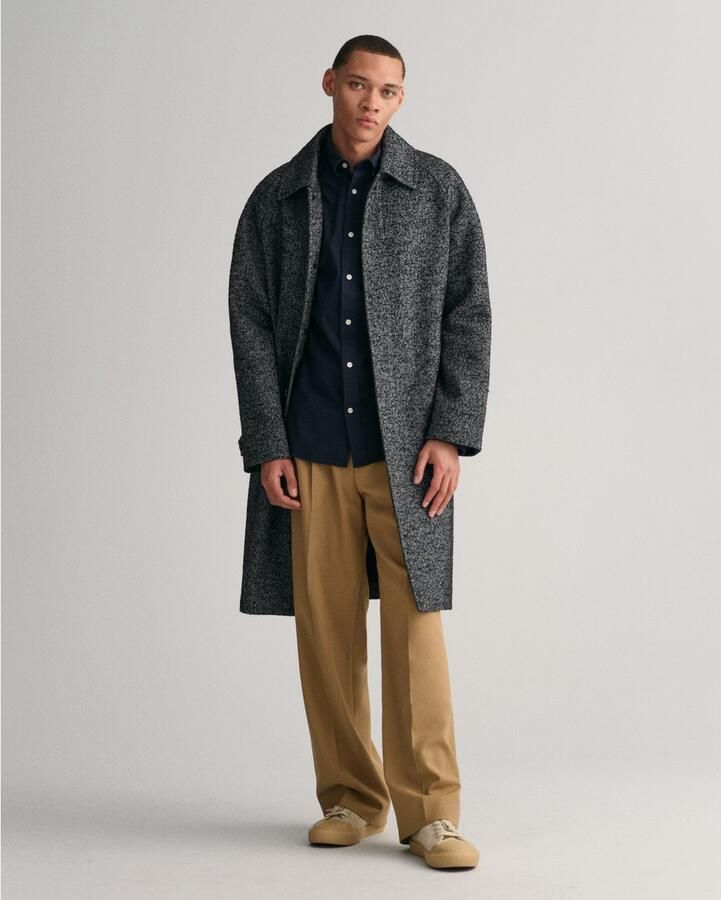 Gant Donkerblauw Button-Down Overhemd met Borstzak Blue Heren - Foto 2