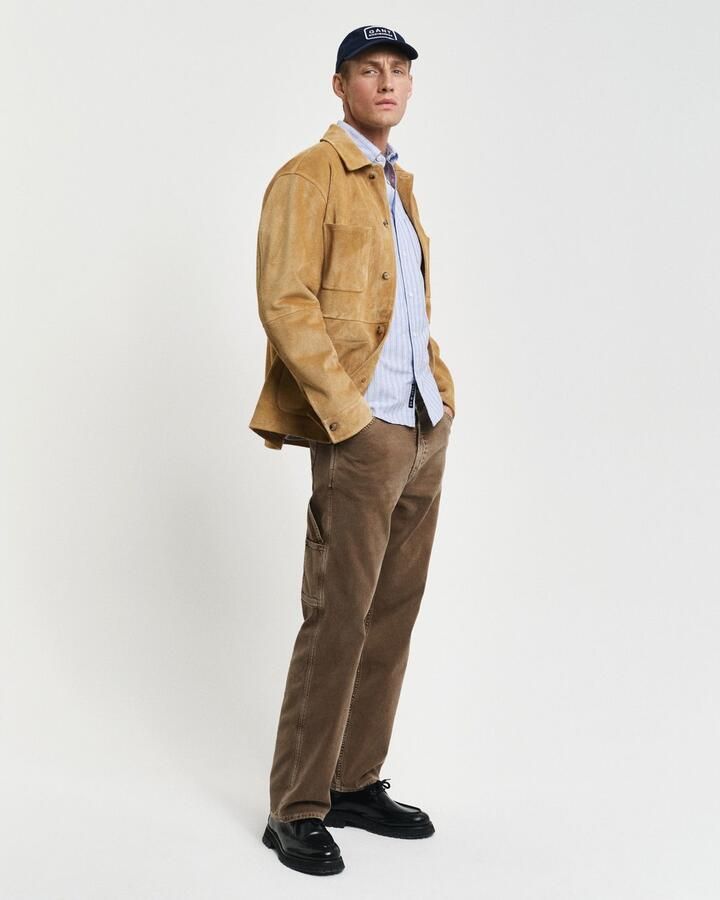 Gant Overhemd met lange mouwen REG OXFORD STRIPE SHIRT unisex in lichte oxford-kwaliteit - Foto 2