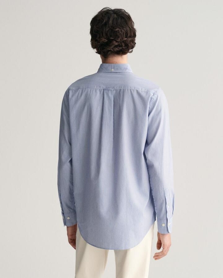 Gant Overhemd met lange mouwen REG POPLIN BANKER SHIRT Banker Stripe popeline lichte katoen - Foto 18