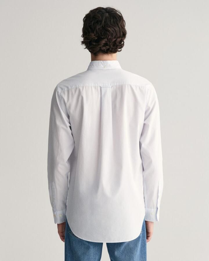 Gant Overhemd met lange mouwen REG POPLIN BANKER SHIRT Banker Stripe popeline lichte katoen - Foto 5