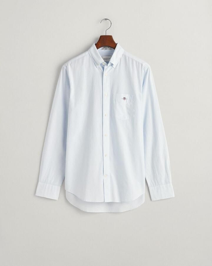 Gant Overhemd met lange mouwen REG POPLIN BANKER SHIRT Banker Stripe popeline lichte katoen - Foto 9