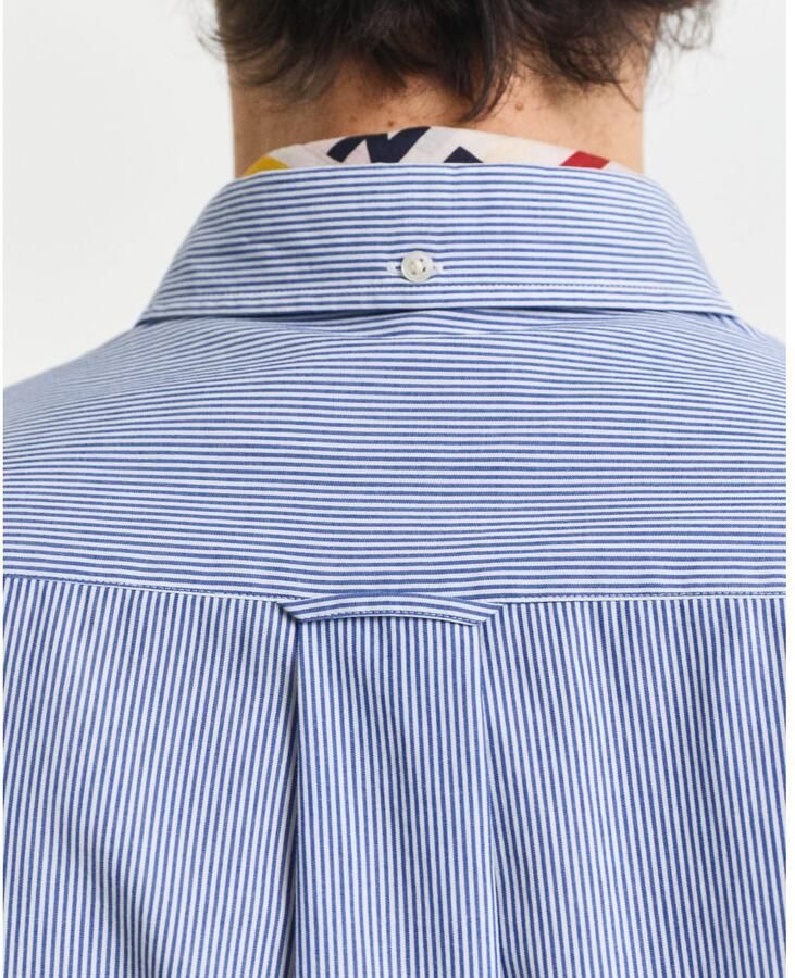 Gant Overhemd met lange mouwen REG POPLIN BANKER SHIRT Banker Stripe popeline lichte katoen - Foto 2