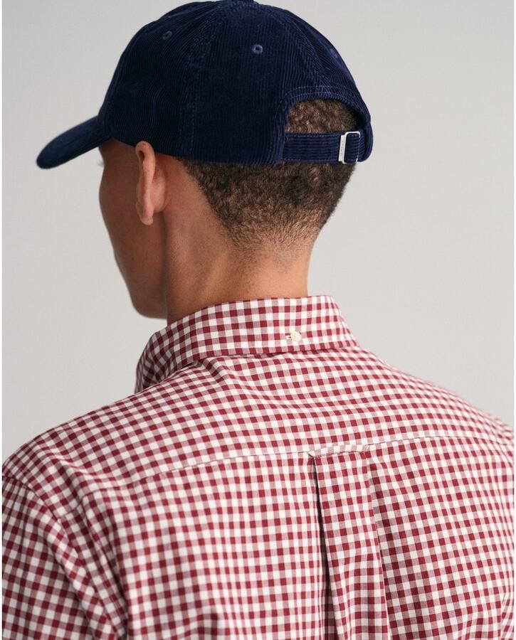 Gant Overhemd met lange mouwen REG POPLIN GINGHAM SHIRT met logoborduursel op borsthoogte - Foto 2