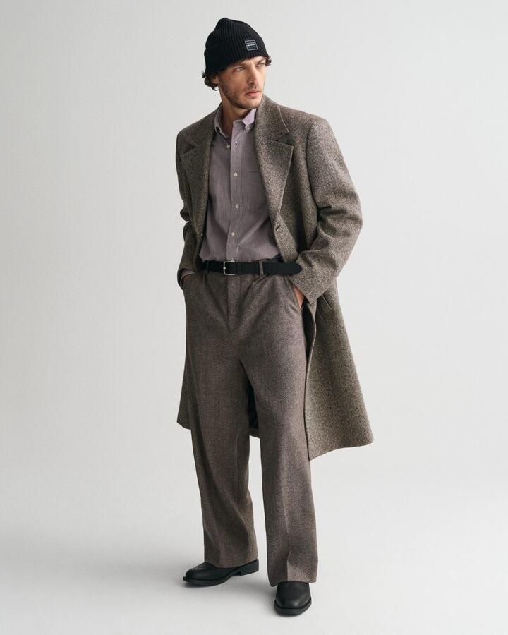 Gant Overhemd met lange mouwen REG POPLIN MICRO GINGHAM SHIRT Regular fit popeline overhemd met Vichy mini-ruit - Foto 3