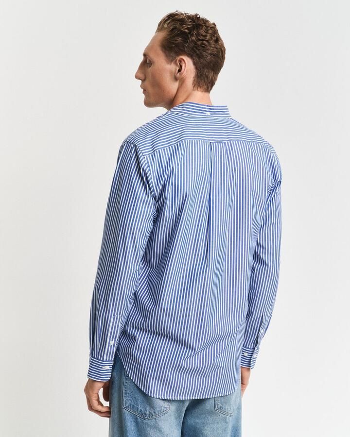 Gant Regular fit vrijetijdsoverhemd met streepmotief model 'POPLIN' - Foto 11