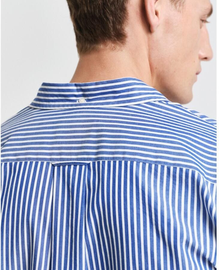 Gant Regular fit vrijetijdsoverhemd met streepmotief model 'POPLIN' - Foto 3