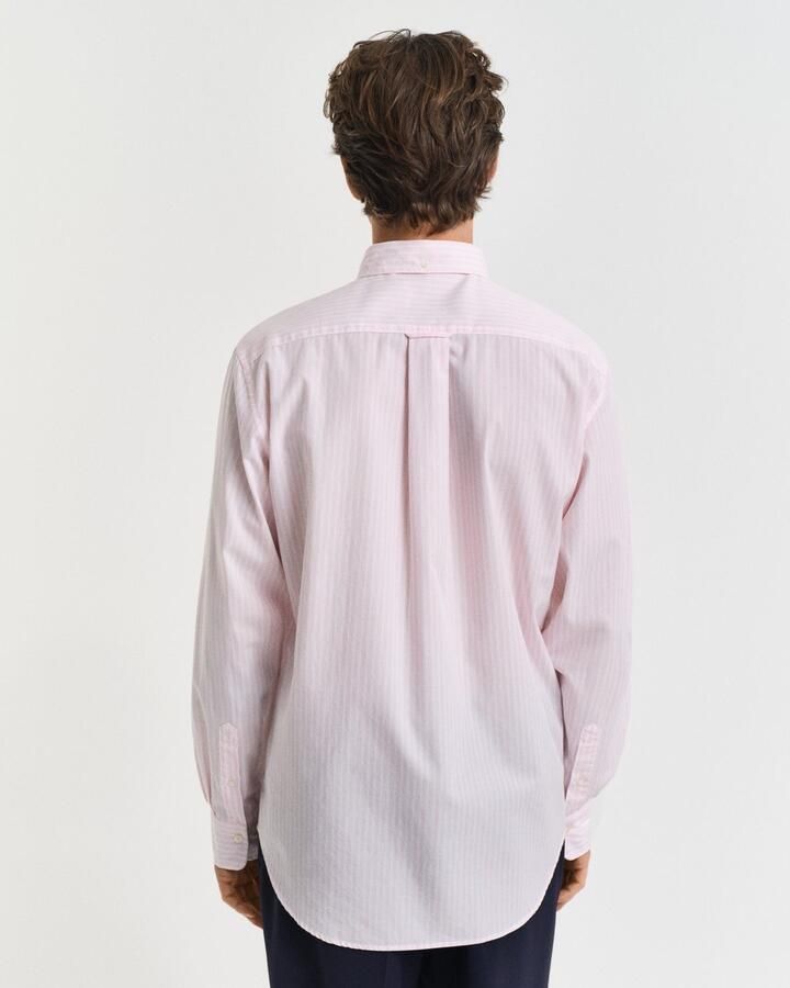 Gant Regular fit vrijetijdsoverhemd met streepmotief model 'POPLIN' - Foto 2
