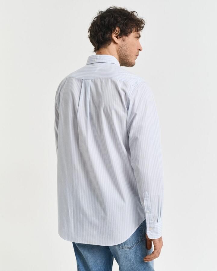 Gant Regular fit vrijetijdsoverhemd met streepmotief model 'POPLIN' - Foto 14