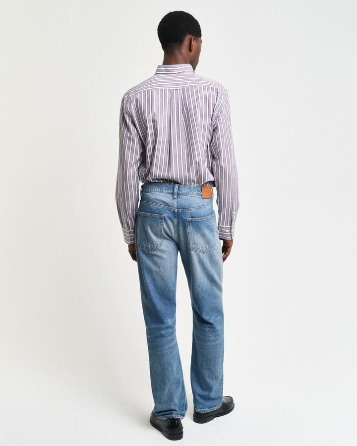 Gant Overhemd met lange mouwen REG POPLIN STRIPE SHIRT Regular fit popeline overhemd met strepen - Foto 3