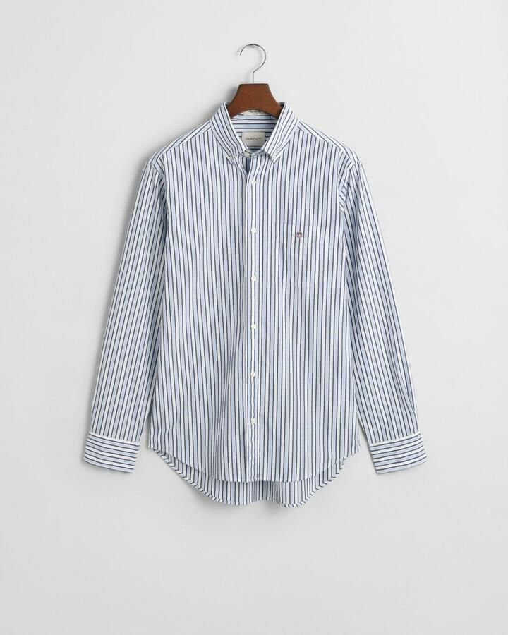Gant Overhemd met lange mouwen REG POPLIN STRIPE SHIRT Regular fit popeline overhemd met strepen - Foto 3