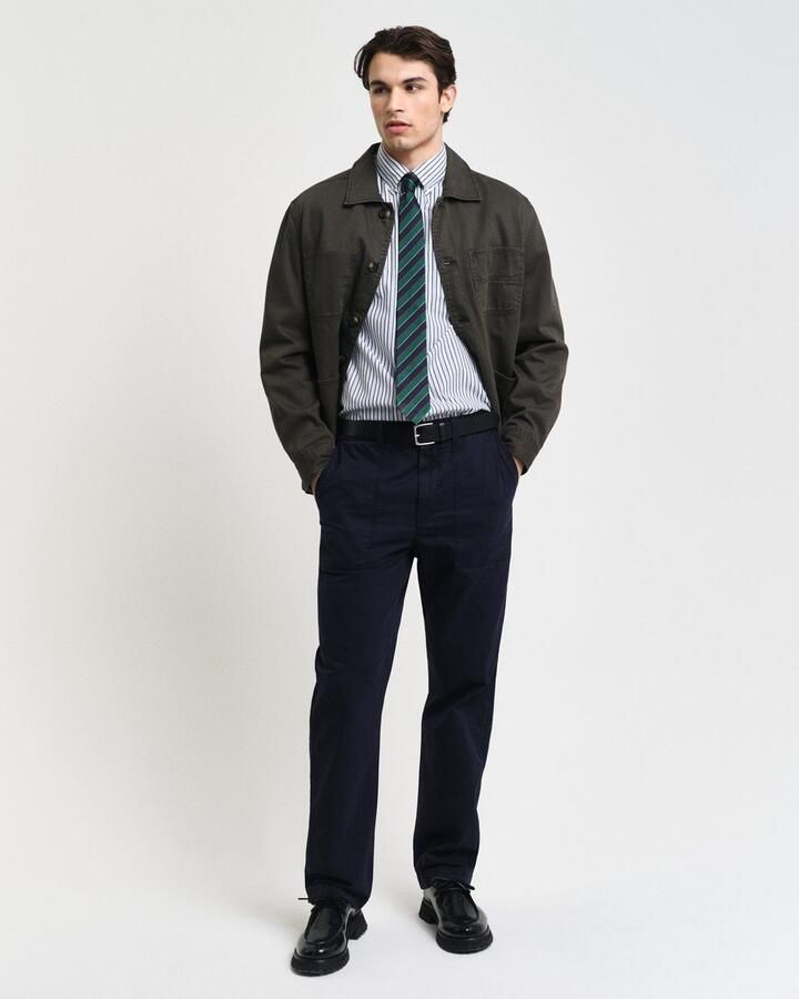 Gant Overhemd met lange mouwen REG POPLIN STRIPE SHIRT Regular fit popeline overhemd met strepen - Foto 4