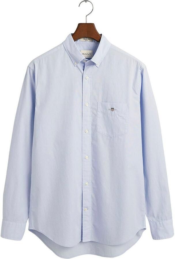 Gant Overhemd met lange mouwen Regular fit poplin overhemd licht slijtvast easy care - Foto 12