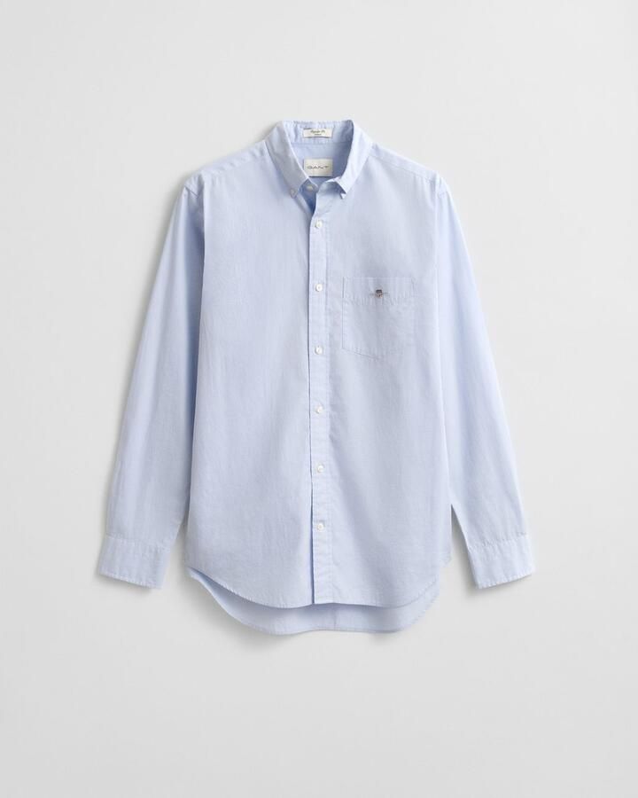 Gant Overhemd met lange mouwen Regular fit poplin overhemd licht slijtvast easy care - Foto 8